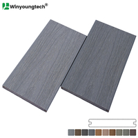 Vente chaude Fabricant professionnel Panneau WPC solide bicolore co-extrudé