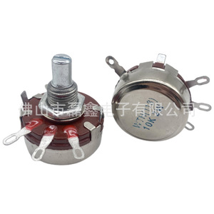 โพเทนชิโอมิเตอร์แบบฟิล์มคาร์บอน Wth118 10K 2W แบบหมุนปรับได้ กำลังสูง พร้อมแกนเกลียว M8x0.75 แบบมีร่อง - Product Image 2