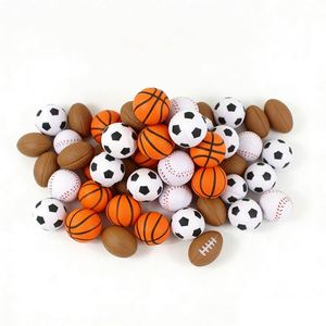 Pelota Deportiva de Esponja Suave, Pelota de Baloncesto Silenciosa, Juguete Antiestrés, Regalo para Niños, Promoción de Fábrica - Product Image 1