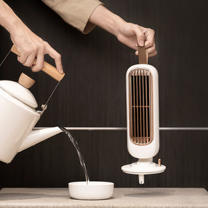 Mini <span class=keywords><strong>ventilateur</strong></span> Portable à eau glacée, refroidisseur d'air, vaporisateur, tour rétro, pour décoration de chambre - Product Image 4