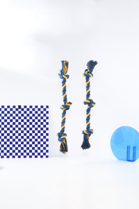 Jouet interactif en corde de coton à trois nœuds <span class=keywords><strong>pour</strong></span> <span class=keywords><strong>chien</strong></span> Style classique écologique <span class=keywords><strong>pour</strong></span> le mouvement et le jeu - Product Image 6