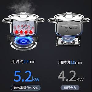 เตาแก๊สแบบหัวเดียว หน้าเตาคริสตัลสีดำ กระจกนิรภัย เตาแก๊สธรรมชาติ พร้อมระบบป้องกันเปลวไฟดับ - Product Image 3