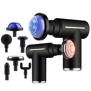 Mini Pistola de Masaje Inalámbrica con Control Remoto, Recargable por USB, Terapia de Calor/Frío para Alivio de Músculos y Fascia de Piernas, Masajeador Profesional Portátil - Product Image 1