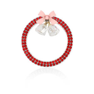 Anneau d'allumage de <span class=keywords><strong>voiture</strong></span> avec nœud papillon en strass, anneau de décoration pour bouton de démarrage du moteur, accessoires intérieurs pour bouton de démarrage de <span class=keywords><strong>voiture</strong></span> - Product Image 1