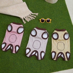 Pet chien vêtements automne hiver Spay ventre Wrap femelle chien estomac protecteur pyjamas Anti-froid confortable ventre garde - Product Image 1