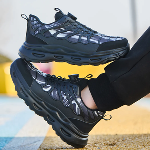 Botas <span class=keywords><strong>de</strong></span> <span class=keywords><strong>Trabajo</strong></span> <span class=keywords><strong>de</strong></span> Seguridad Duraderas para Hombre - Puntera <span class=keywords><strong>de</strong></span> Acero, Antideslizantes, Calzado <span class=keywords><strong>de</strong></span> Malla para Uso en Exteriores e Industrial - Product Image 4