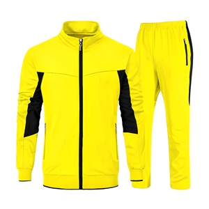Ensemble de survêtement d'hiver pour hommes, 100 % coton, personnalisable avec logo, commande en gros pour les magasins de vêtements américains - Product Image 1