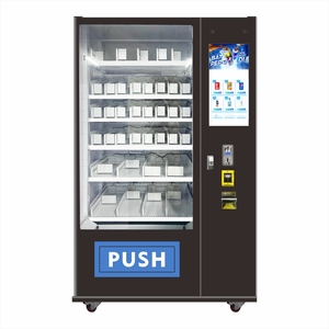 Distributeur automatique intelligent de snacks et de boissons avec écran tactile, capacité de 300 à 600 unités, surveillance à distance, multiple fonctions - Product Image 6