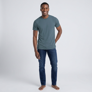 T-shirts Anvil légers, coupe classique, col rond, respirants, 65% polyester, 35% coton, couleur unie - Product Image 1