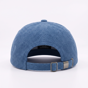 Gorra de Pana Personalizada OEM de 5 Paneles con Logotipo Bordado, Gorra Snapback Sin Estructura - Product Image 5