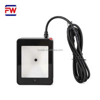 Lecteur de codes-barres USB CMOS 1D 2D pour kiosques, tourniquets, distributeurs automatiques, portails à billets, utilisation multi-scénarios, stock FCC/CE