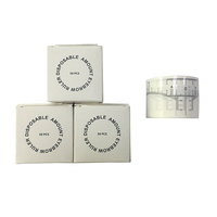 50 pièces/rouleau Règle à sourcils professionnelle jetable en plastique pour microblading, mesure et pochoir de maquillage permanent