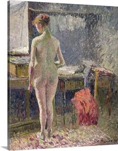 Kits de <span class=keywords><strong>peinture</strong></span> par numéros SONGWOOART pour adultes, <span class=keywords><strong>nu</strong></span> <span class=keywords><strong>féminin</strong></span> vu de dos, par Camille Pissarro, kits de <span class=keywords><strong>peinture</strong></span> par numéros - Product Image 1