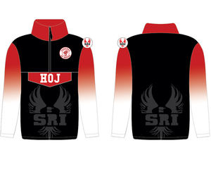 Heroines of Jericho Embroidered Women Nylon Coaches <b>Jacket</b> | HOJ Masonic Embroidery <b>Ladies</b> Custom Made Polyester Anorak <b>Jacket</b> - Product Image 5