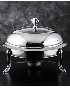 Réchaud Commercial Professionnel Réchaud Chafing Dish à Combustible Solide Isolé pour Aliments Alcool Restaurant Petits Caquelons à <span class=keywords><strong>Fondue</strong></span> - Product Image 3