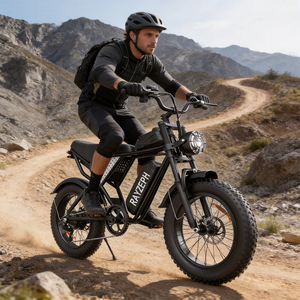 Bicicletta Elettrica Q20 Mini 20" con Batteria al Litio 48V 15Ah, Mountain Bike Elettrica con Pneumatici Larghi per Adulti - Product Image 1