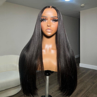 Pelucas de Cabello Humano Remy Europeo Bozhen 13X6 HD 100g para Mujeres Negras con Tejido Doble a Máquina
