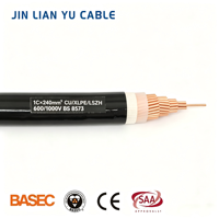 Cables Eléctricos de Alto Rendimiento con Conductor de Cobre XLPE, Bajo Voltaje, Diseño Duradero, Flexibilidad y Resistencia al Calor