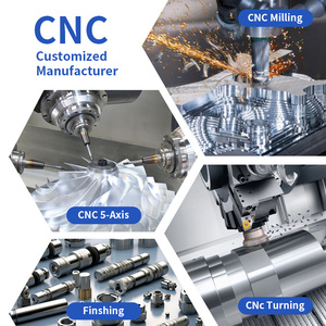 Piezas metálicas personalizadas Acero inoxidable Aluminio Torneado Corte Fresado Servicio de mecanizado de precisión Piezas <span class=keywords><strong>CNC</strong></span> - Product Image 6