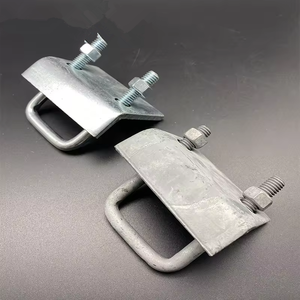 Galvanized <b>U</b> Bolt Beam <b>Clamp</b> for Strut Channel Anti-seismic Bracket Accessories Channel Bolt Photovoltaic Plate - Product Image 2
