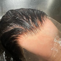 Perruques Lace HD à Nœuds Uniques, Cheveux Humains Vierges Européens Alignés par les Cuticules, Entièrement Nouées à la Main, Perruques Lace Front et Full Lace, Vente en Gros
