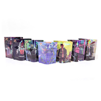 Offre Spéciale sac en Mylar imprimé personnalisé, petit sac debout anti-odeur en Stock, pochette debout, imprimante numérique