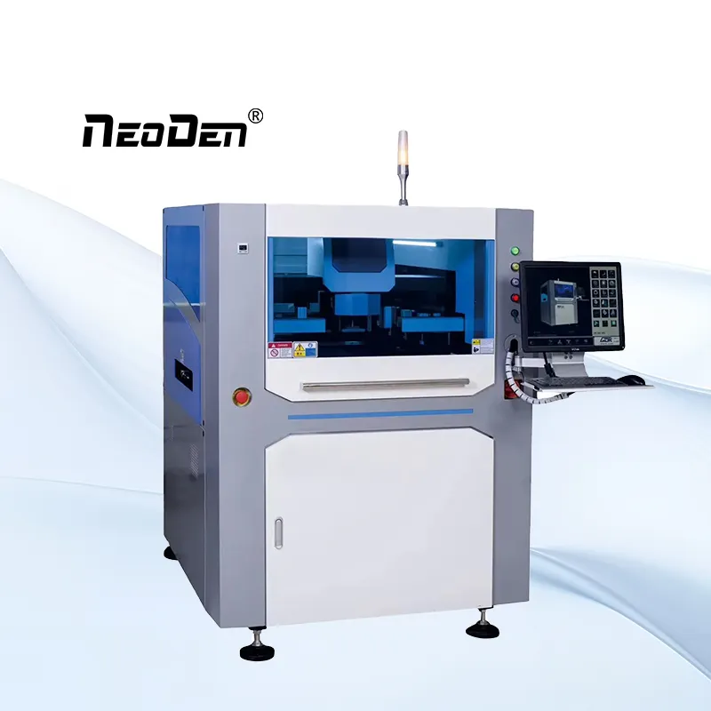 Neoden ND2 mesin cetak stensil Smt Printer layar sutra PCB tunggal mesin Printer pasta Solder otomatis