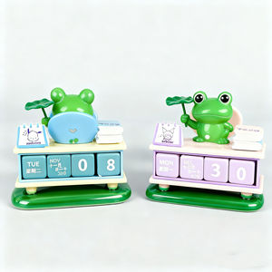 Figurine d'<span class=keywords><strong>action</strong></span> personnalisée en PVC, jouet mignon de dessin animé, <span class=keywords><strong>calendrier</strong></span> pour la décoration de bureau, récompense pour les étudiants - Product Image 3