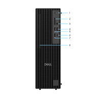 Ordinateur de bureau Dell Pro Plus QBS1250 neuf, processeur Core I5-235 3,4 GHz, 8 Go de RAM, SSD 512 Go, Windows 10/11, garantie de 3 ans, prise US