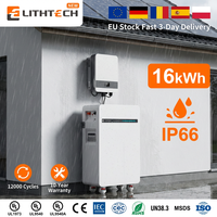 Batterie au lithium-ion LiFePO4 48V 200Ah 300Ah 314AH, pack de batteries pour stockage d'énergie solaire avec BMS intelligent, stock EU