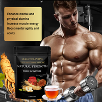 Té de Hierbas Naturales Chinas al por Mayor para la Vitalidad Masculina, Té para Mejorar el Rendimiento Masculino, Té de Maca para la Energía y Potencia Masculina
