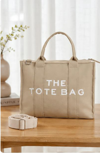 Sacs fourre-tout en toile à bandoulière avec fermeture éclair, sacs à bandoulière décontractés en toile pour le travail, l'école et les voyages - Product Image 5