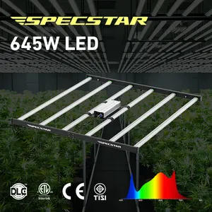 Specstar Strip lampu tumbuh LED Lm301H, bilah lampu spektrum penuh 645W 720W 1000W disesuaikan dengan PPFD tinggi