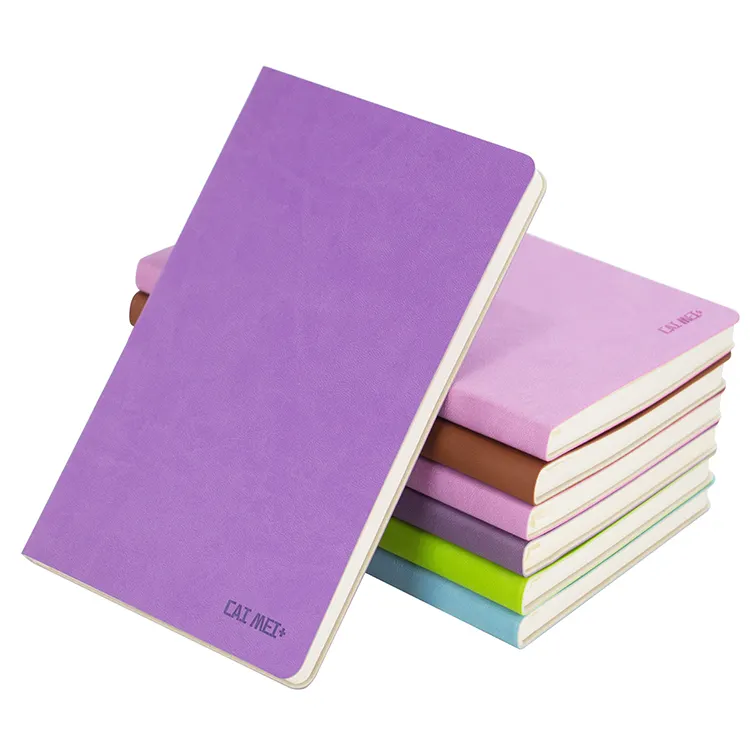 Nhà Máy A5 khuyến mại biểu tượng tùy chỉnh chất lượng cao cá nhân notepad Nhật Ký softcover PU Leather máy tính xách tay