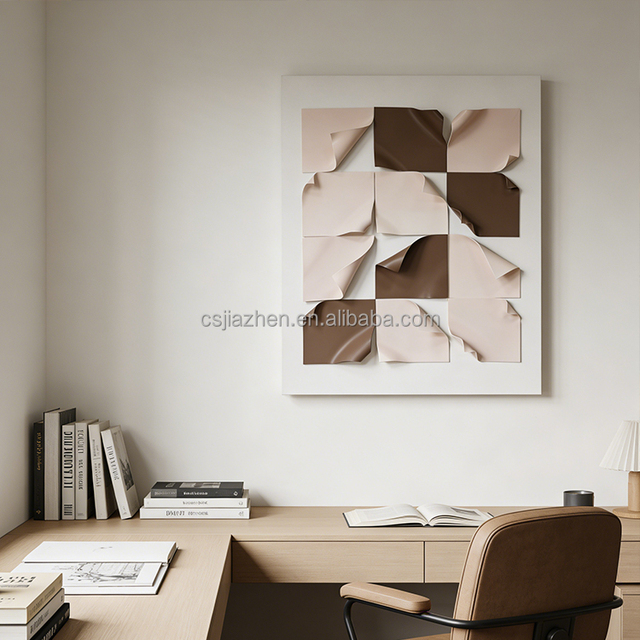 Factory Direct High-End 3D Acrylic Wall Art Modern Minimalist Abstract Hanging Painting for Living Room Entrance Bedroom Decor