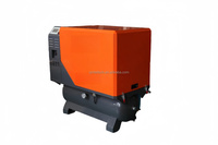 Compresseur d'air à vis monophasé 4KW Flip Type 220v 100L réservoir PM moteur avec onduleur usage familial Offre Spéciale prix d'usine