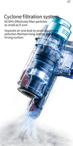 Aspiradora de Mano Recargable V22, la Más Vendida, Aspiradora Inalámbrica Portátil para el Cuidado del Suelo, al Mejor Precio - Product Image 2