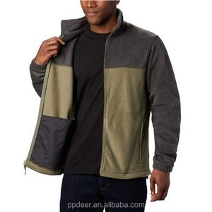 Cheap OEM Low MOQ <b>Mens</b> Casual Winter <b>Micro</b> Polar <b>Fleece</b> <b>Men's</b> Jackets and Coats 2020 - Product Image 2