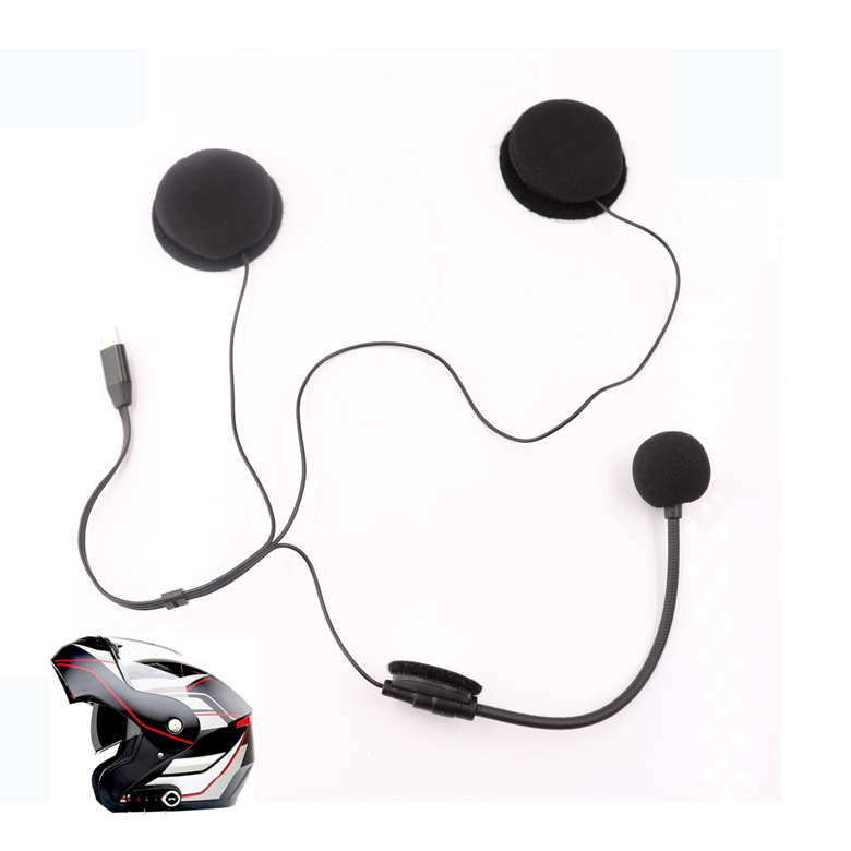 2020 Half Face Riders Helmet Audio