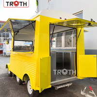 Remorque alimentaire commerciale Truth Custom entièrement équipée pour grillades de poulet électriques, tacos, pizzas et glaces rapides