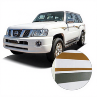 Autocollant de carrosserie de voiture de haute qualité, 1 pièce, pour nissan patrol 2008