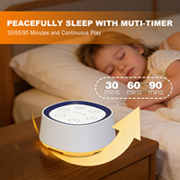 Lampe de nuit Coran personnalisée, petite machine à bruit blanc avec minuterie d'arrêt automatique et lecture en boucle pour adolescents, machine à bruit blanc portable