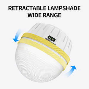 Smiling Shark Outdoor <b>LED</b> Emergency <b>Light</b> 3H White Camping <b>USB</b> Rechargeable - Product Image 2