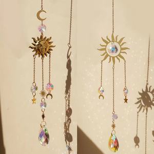 Vente en gros attrape-soleil de haute qualité attrape-soleil en cristal suspendu carillon suncatche <span class=keywords><strong>ow</strong></span> suspendu - Product Image 6