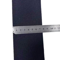 Ceinture tissée avec logo en polyester, nylon, caoutchouc, sangle élastique, bande élastique plate en tissu personnalisé haute élasticité