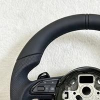Volante de Cuero para Audi A1 A3 8P 8V 8Y A4 A5 A6 A7 A8 C6 C7 S3 S4 S5 S6 S7 Q3 Q5 Q7 SQ5 RS RS3 RS5 RS6 B8 B9 8P R8 TT