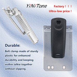 Hai chiều cho đài phát thanh sbr15li 8dr Pin Belt <span class=keywords><strong>Clip</strong></span> mới cầm tay Walkie Talkie với phụ kiện bền dễ dàng DIY sửa chữa cài đặt - Product Image 4