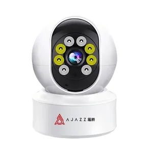 Dapat Disesuaikan 1080P HD Kamera Penglihatan Malam, Dalam Ruangan Luar Ruangan Tahan Air Keamanan Rumah Ponsel Kamera Pemantauan Jarak Jauh