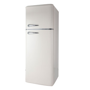 Bonne qualité Fabricant Vente en gros Professionnel <span class=keywords><strong>Vintage</strong></span> Rétro Double Portes <span class=keywords><strong>Frigidaire</strong></span> Réfrigérateur de ménage Réfrigérateur pour la maison - Product Image 2