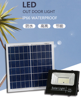 Projecteur LED solaire en aluminium à succès, différentes puissances au choix, lampes de jardin solaires, projecteur extérieur
